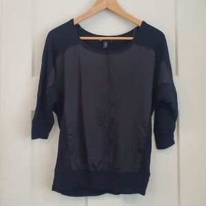 Valerie Bertinelli Half Sleeve Fancy Top